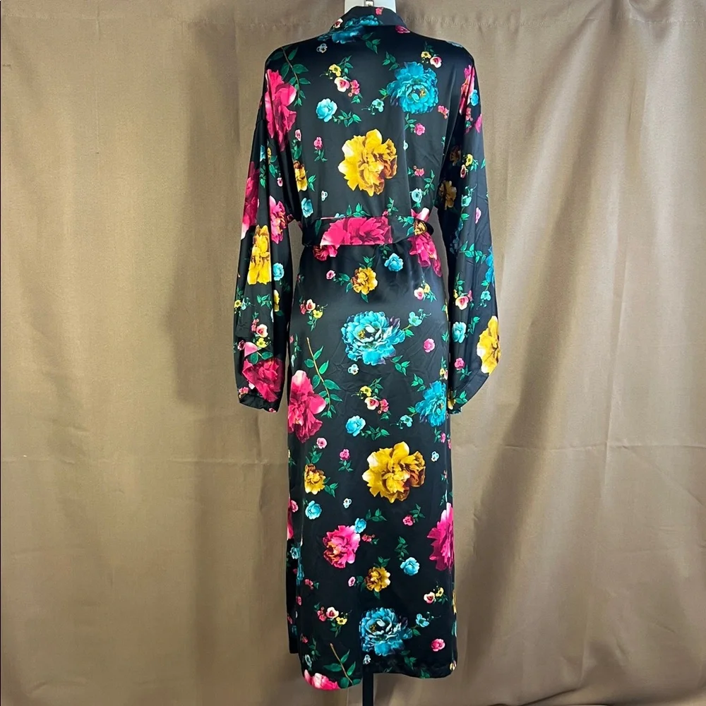 INC International Concepts floral kimono robe - Picture 4 of 5